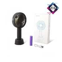 پنکه دستی 3 دور شارژی (مشکی)