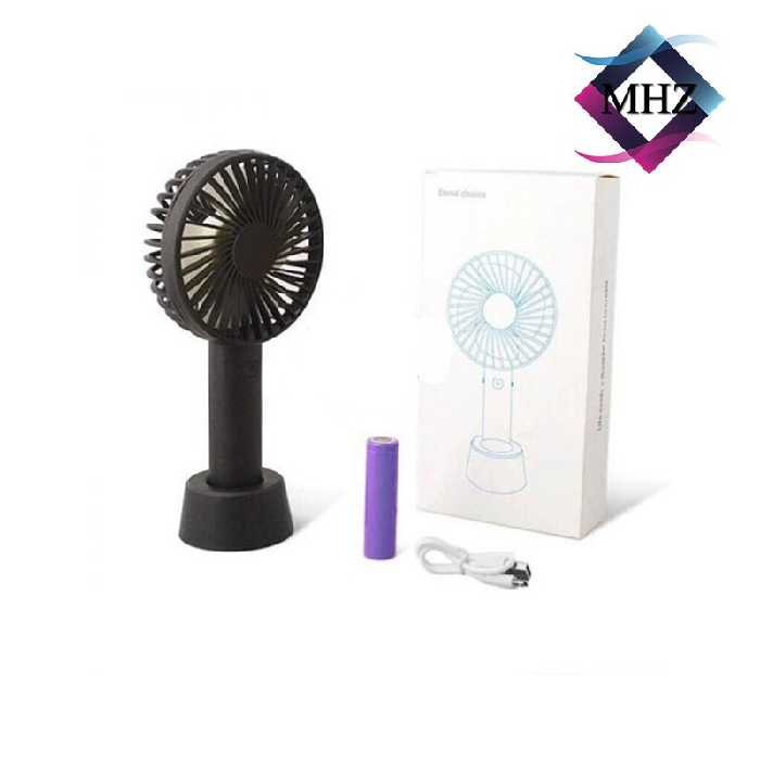 پنکه دستی 3 دور شارژی (مشکی)