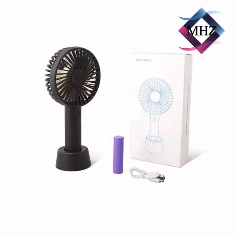 پنکه دستی 3 دور شارژی (مشکی)