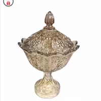 شکلات خوری پایه دار شامپاینی پلاتین بلور کنزو