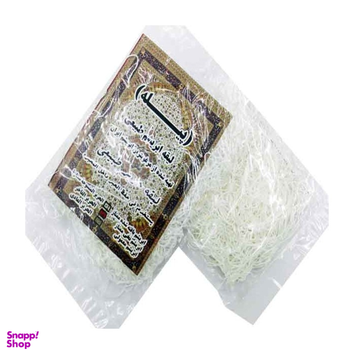 لیقه ابریشم نخی طبیعی رنگ نخ درشت