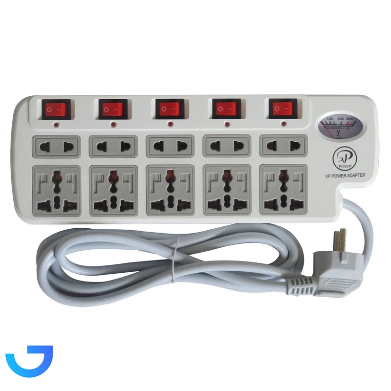 جزئیات ، قیمت و خرید پاور آدابتور ایکس پی 10 پورت | فروشگاه آریا