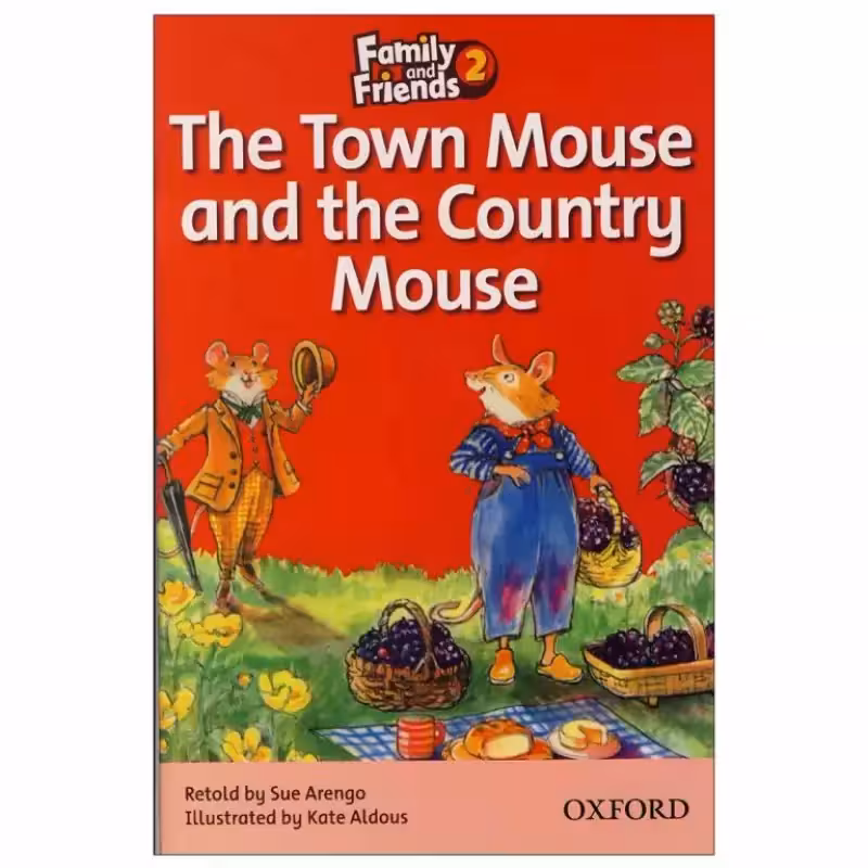 The Town Mouse and the Country Mouse Story Book Family and Friends 2 کتاب