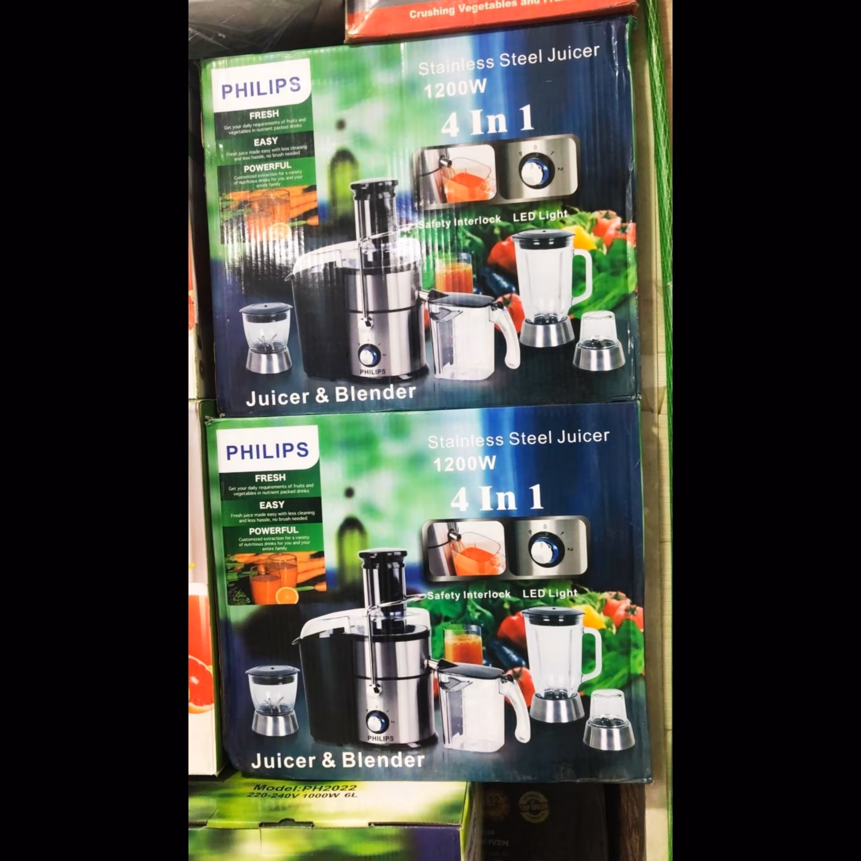 آبمیوه گیری چهار کاره فیلیپس PHILIPS اورجینال شرکتی ارسال رایگان 