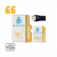 کارت حافظه microSD HC کوئین تک مدل Elite pro ظرفیت 64 گیگابایت با گارانتی مادام العمر آی تین