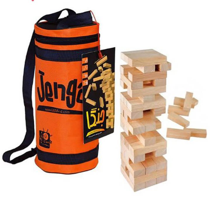 بازی فکری هوشی خانوادگی جنگا سرزمین ذهن زیبا