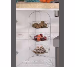 سبد سیب زمینی پیاز ام دی اف پلوتون 4 طبقه کد 415