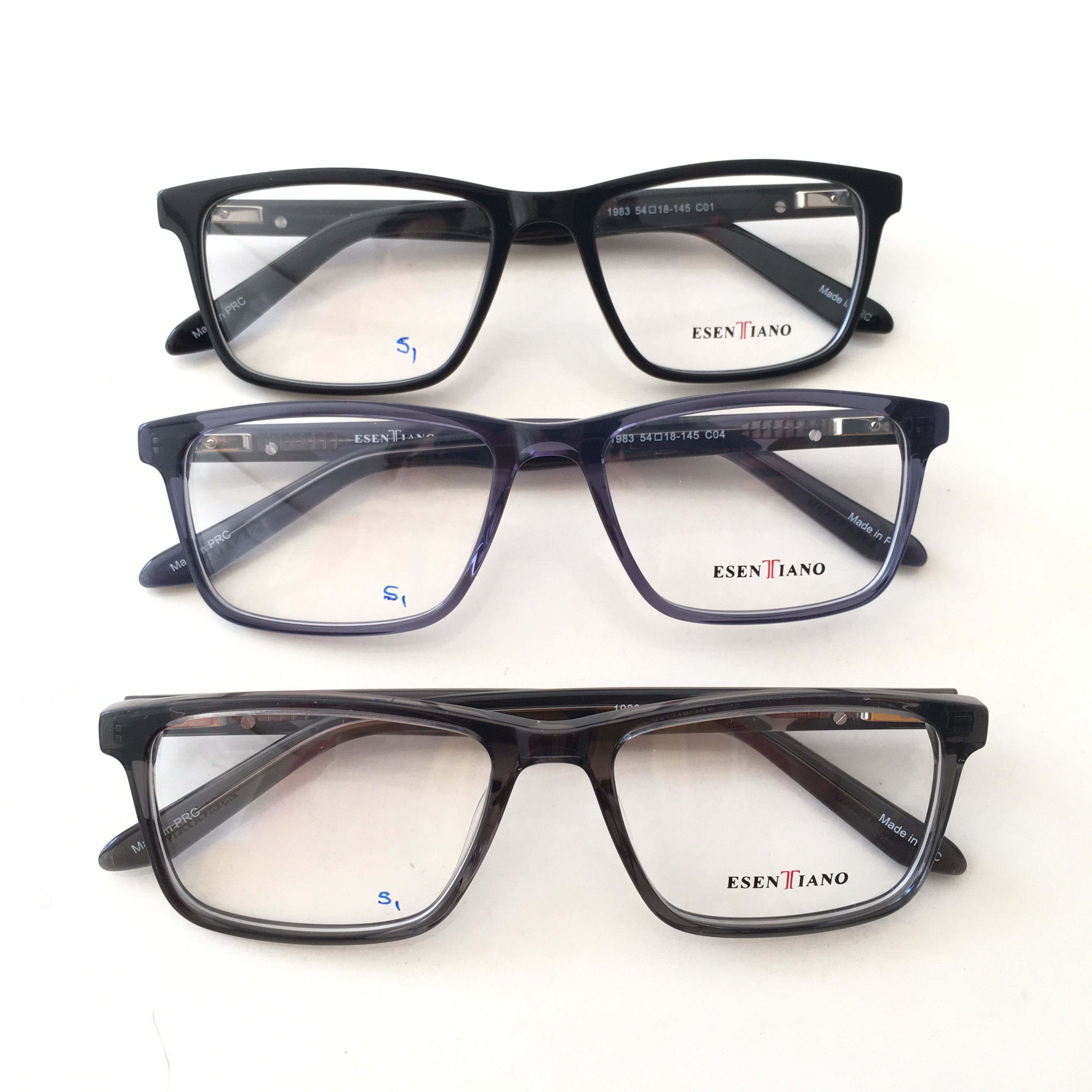 فریم طبی کائوچویی با سه رنگ 