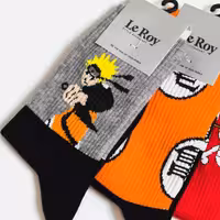 جوراب ساقدار مشکی انیمه