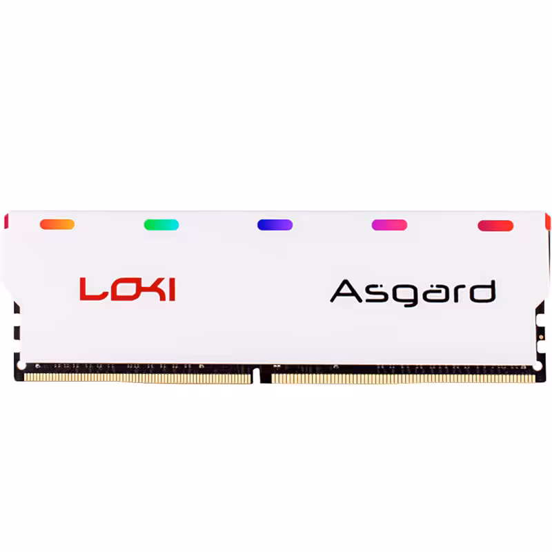 رم آسگارد سری LOKI W1 RGB با حافظه 8 گیگابایت و فرکانس 2666 مگاهرتز