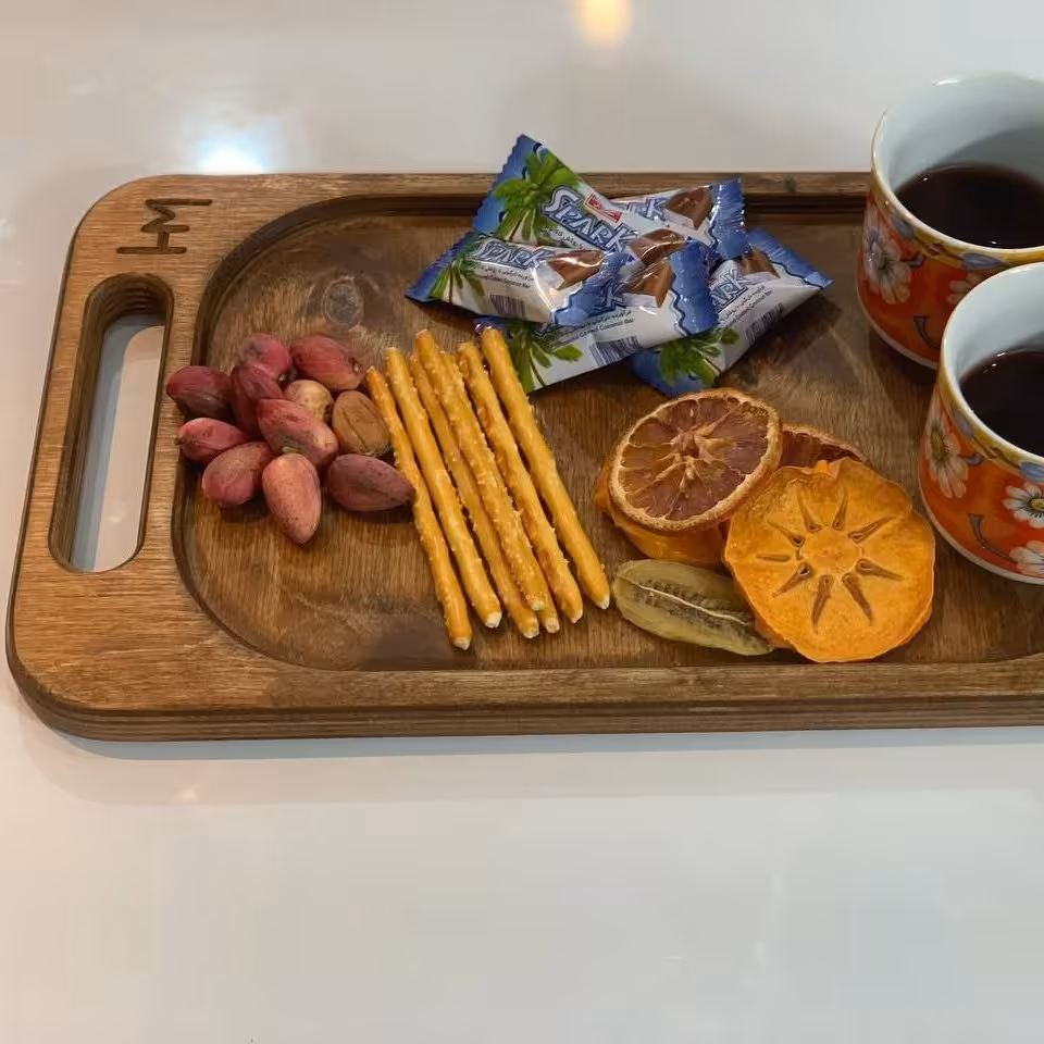 سینی چوبی مستطیلی