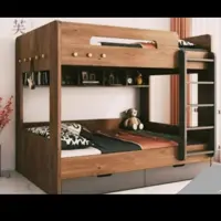تخت خواب کودک ونوجوان دو نفره جنس  ملامینه پویا  ابعاد 180 در 80 (پس کرایه)