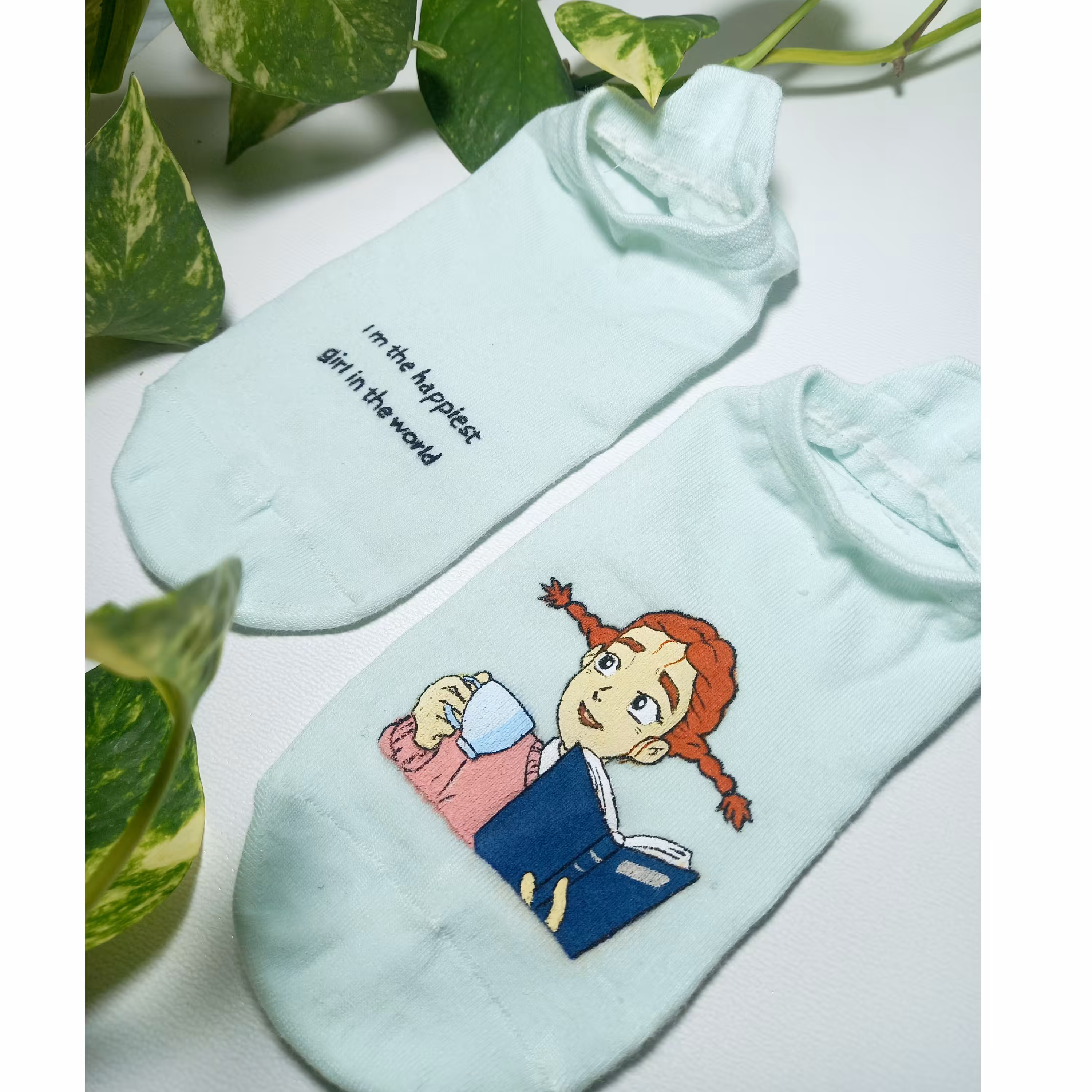 جوراب جودی آبوت نقاشی شده