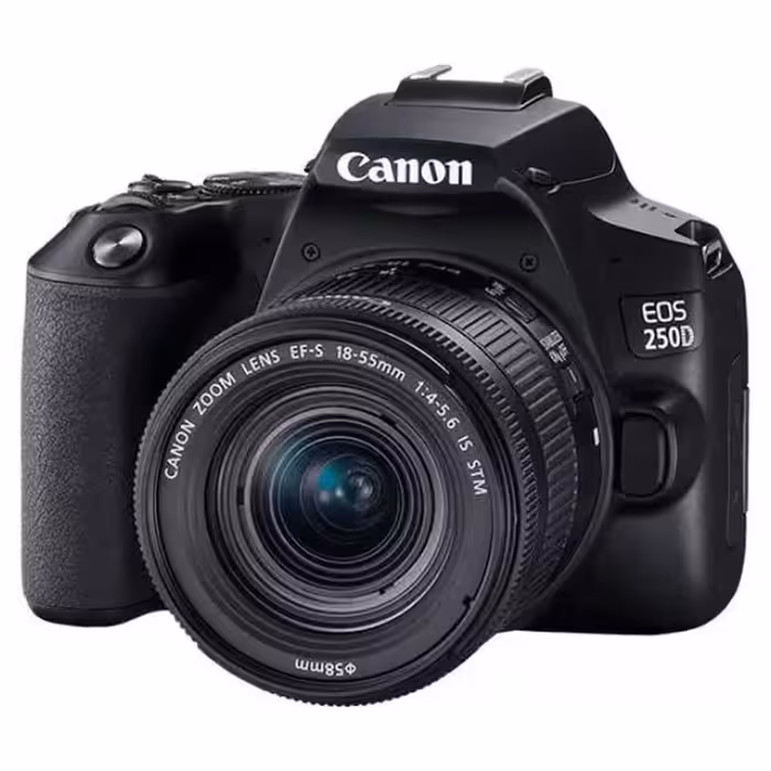 دوربین عکاسی کانن Canon EOS 250D همراه لنز کانن EF-S 18-55mm IS STM