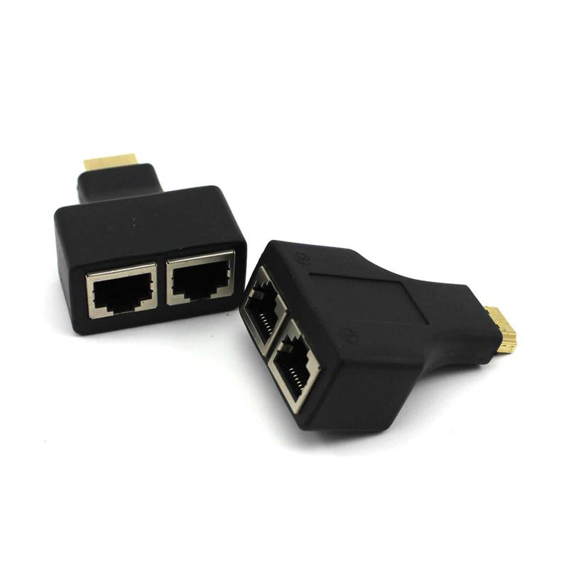 مبدل افزایش طول HDMI بسته ی دو عددی