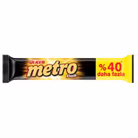 شکلات مترو دوبل اولکر با مغز بادام و کارامل و روکش کاکائو %40 - 50.4 گرم