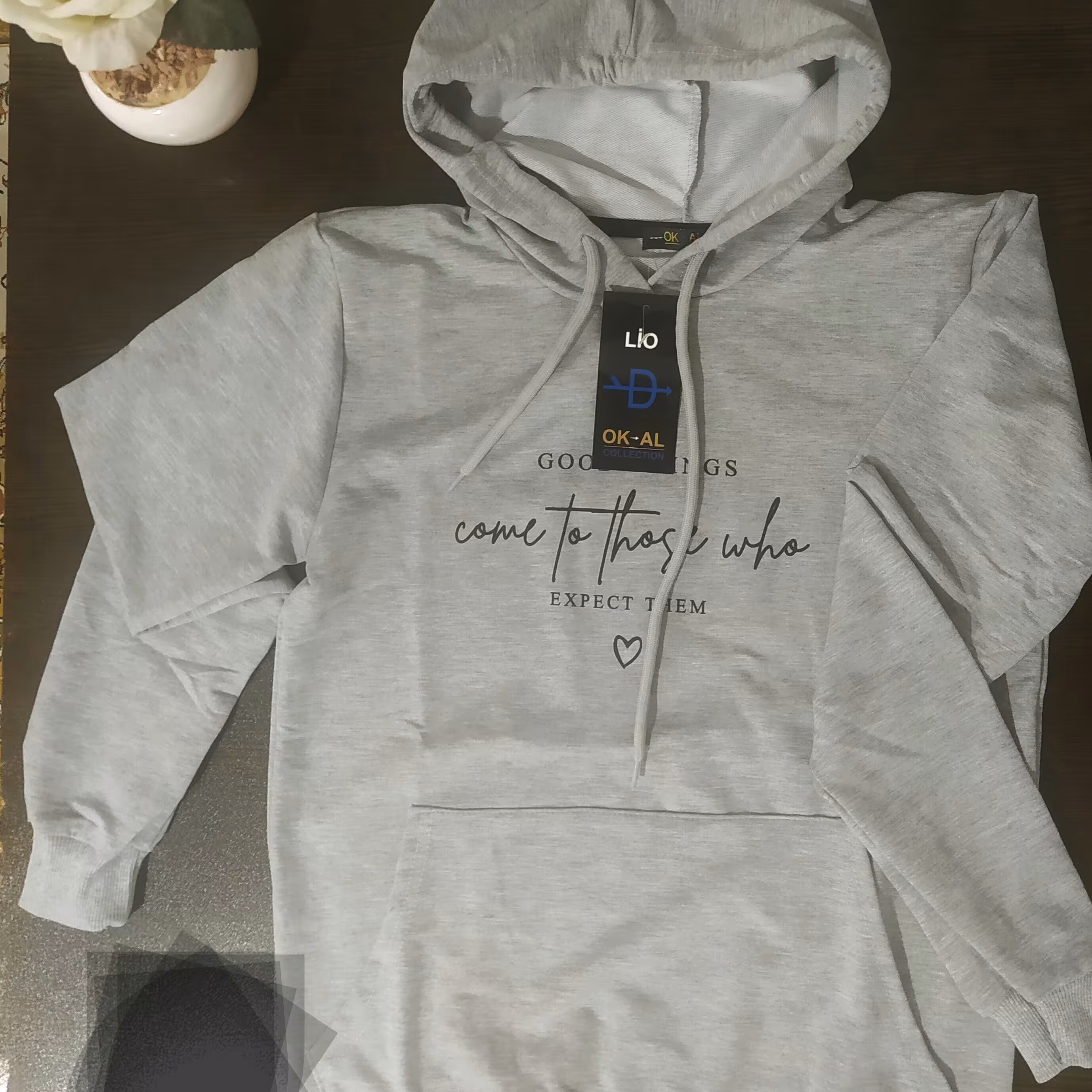 هودی اسپرت سبز و طوسی و مشکی سایز S ,M, L, XL.کیفیت بالا دو نخ