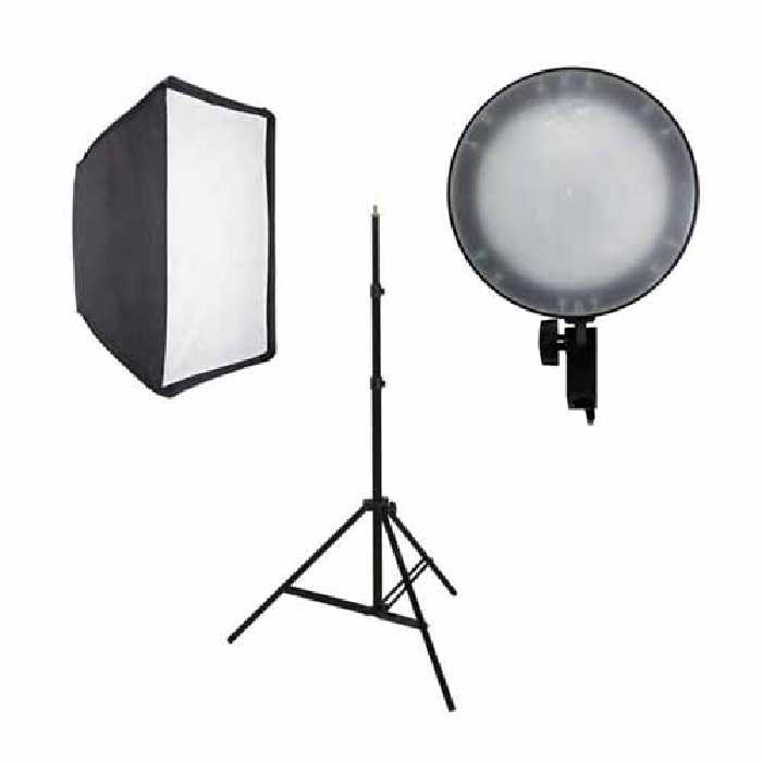 پروژکتور 100 وات انسر Answer T020   سافت باکس 50×70   پایه 803