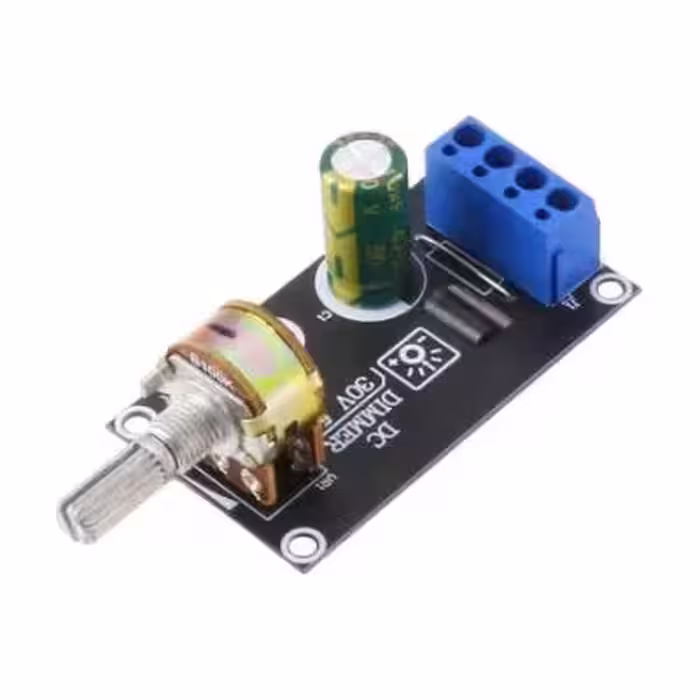 مجموعه 2 عددی کنترلر دور موتور DC مدل LM555 متغیر 30v جریان 5A