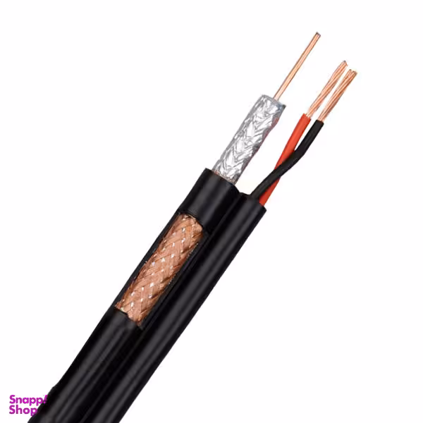 کابل RG59 ترکیبی مدل NG-1 طول 100 متر