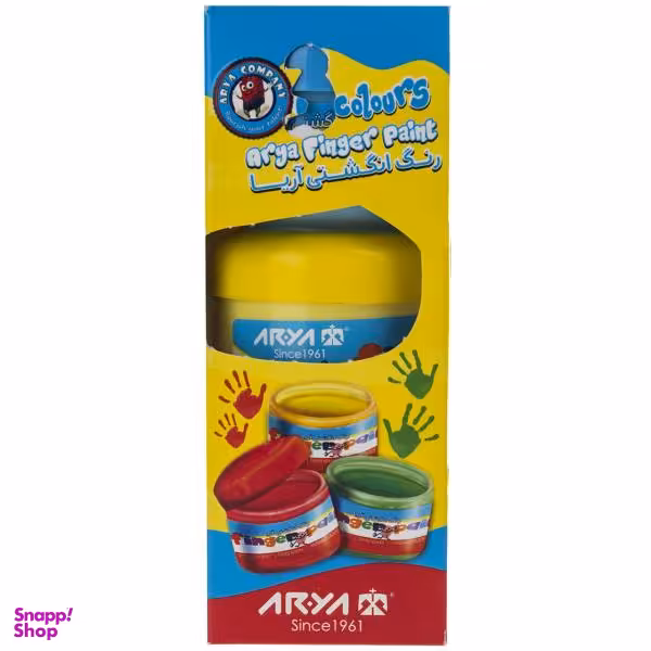 رنگ انگشتی 3 رنگ آریا مدل 7004