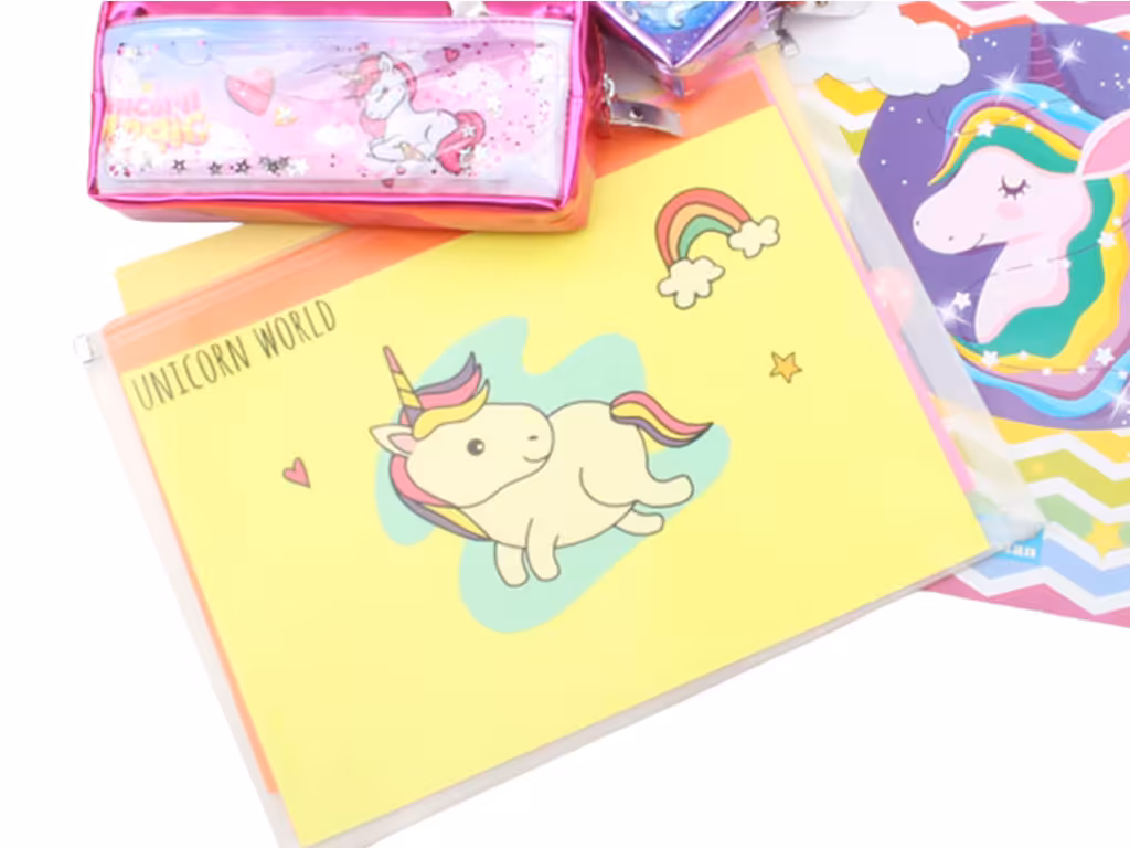 پوشه زیپ کیپ A4 (تنوع طرح)