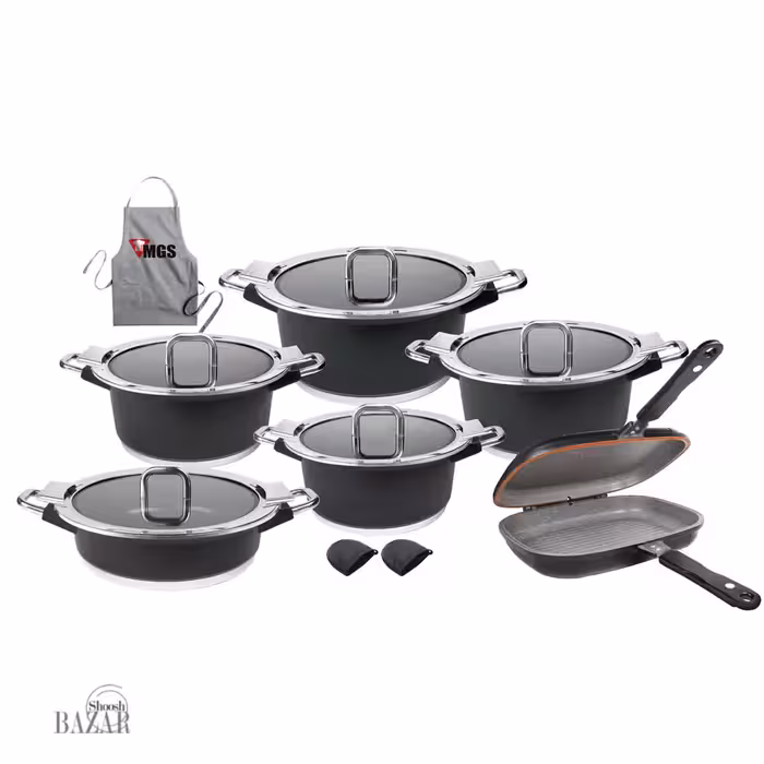 سرویس قابلمه 23 پارچه ام جی اس طرح جرمنی B بی