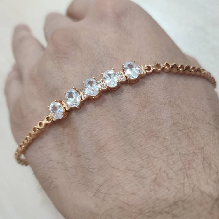 دستبند نگین دار