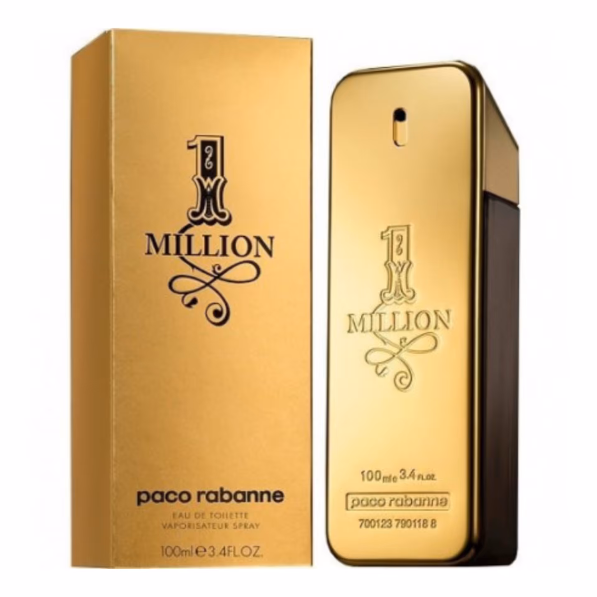 ادکلن پاکو رابان وان میلیونPaco Rabanne 1 Million اصل و اورجینال بارکد دار  (100 میل )