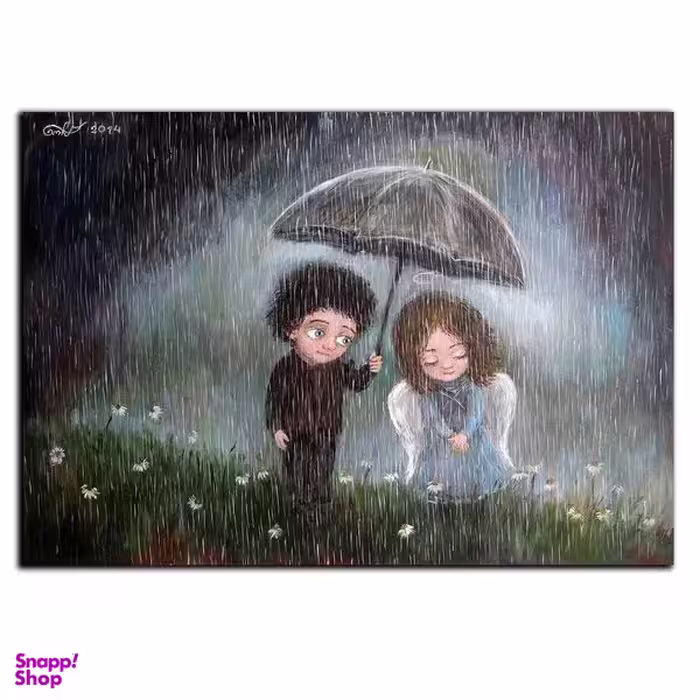تابلو شاسی بکلیت طرح نقاشی عاشقانه مدل SH-S6174