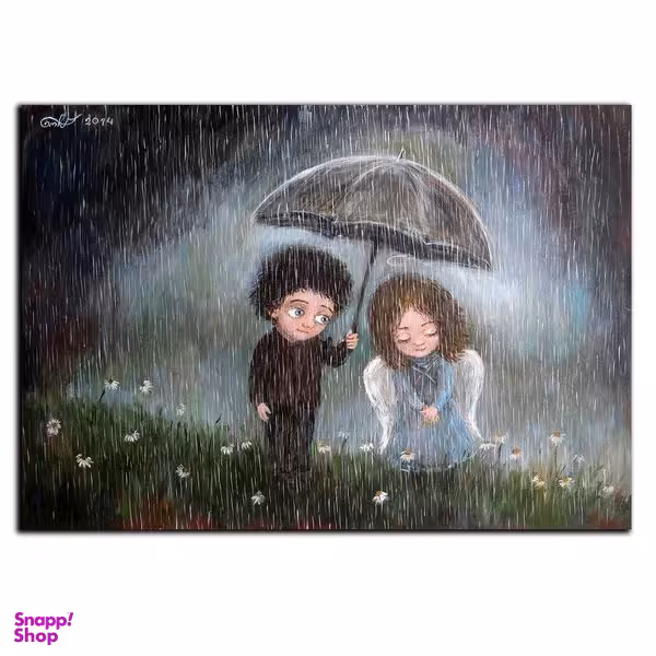تابلو شاسی بکلیت طرح نقاشی عاشقانه مدل SH-S6174
