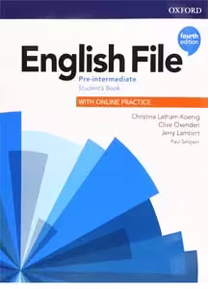 انگلیش فایل پری اینترمدیت  English File Pre-Intermediate forth edition