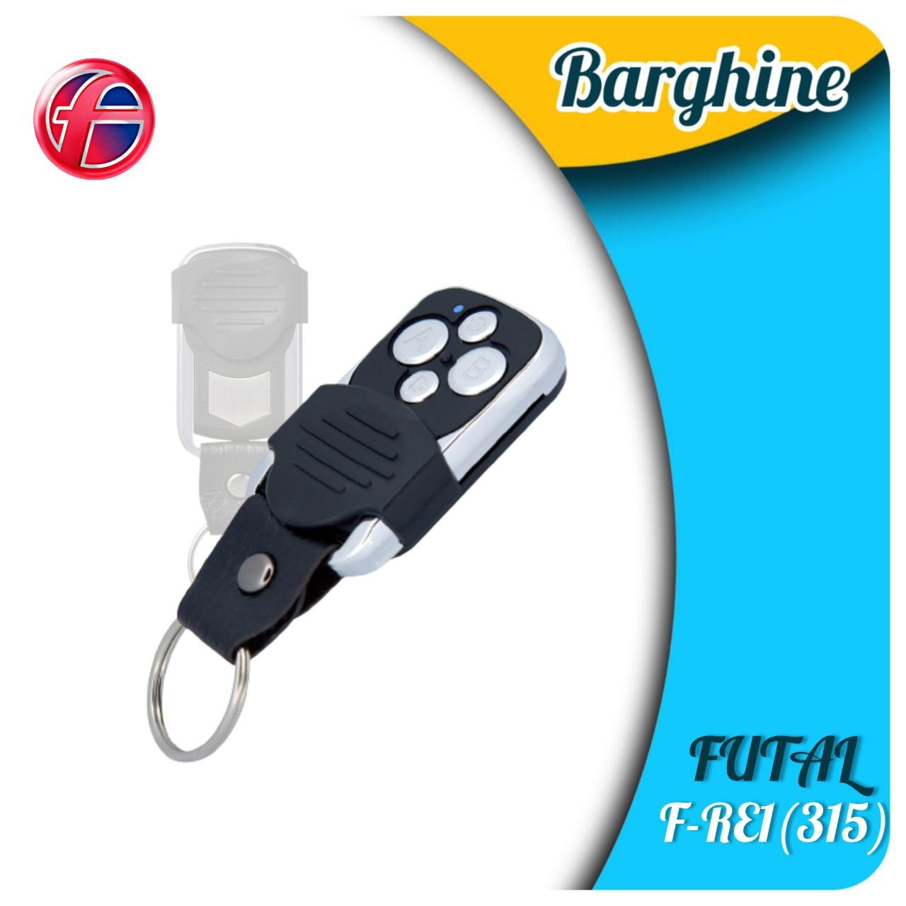 ریموت کنترل 4دکمه کد لرنینگ مدل F-RE1(315)