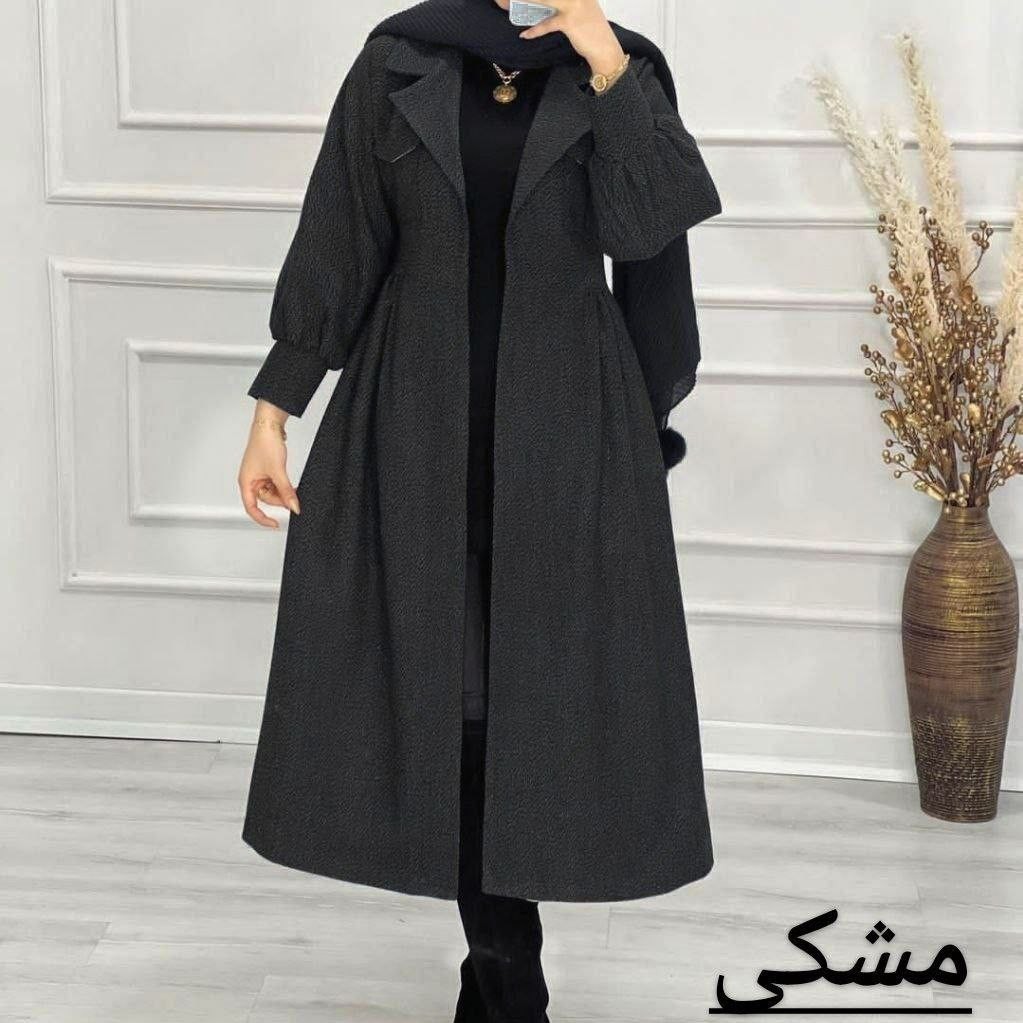 مانتو بلند زنانه مانتو محرمی مانتو مشکی مانتو اداری