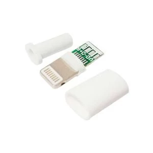 کانکتور لایتنینگ Lightning نری به همراه کیس پلاستیکی | amazonchi