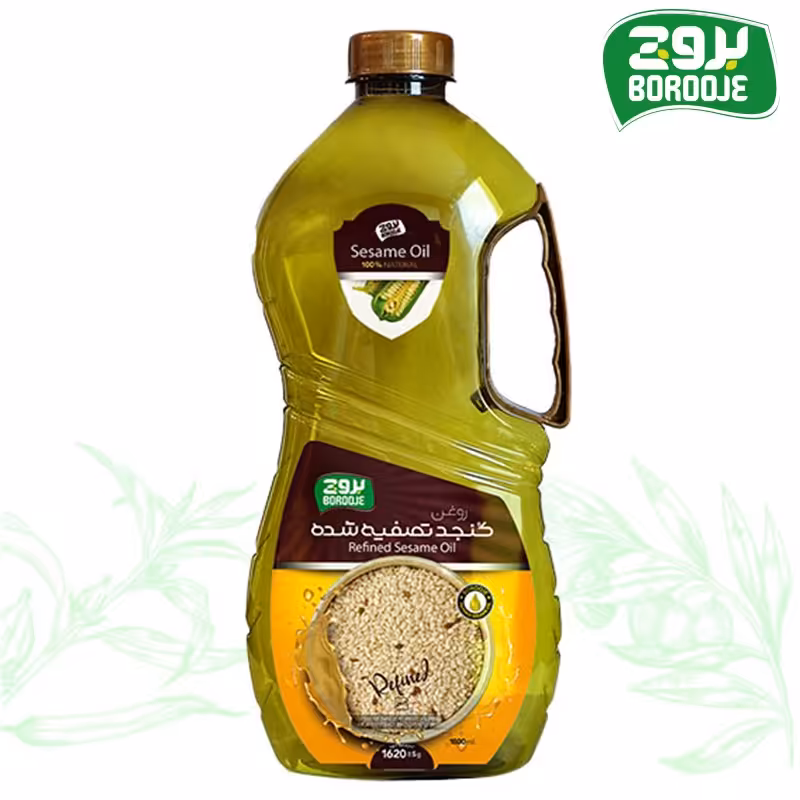 روغن کنجد تصفیه شده 1800 میلی لیتر بروج