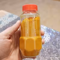 زردچوبه کاملا خالص صد گرمی که خودمون اسیاب کردیم 