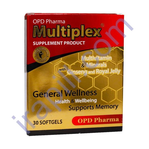 کپسول ژلاتینی مولتی پلکس او پی دی فارما 30 عدد