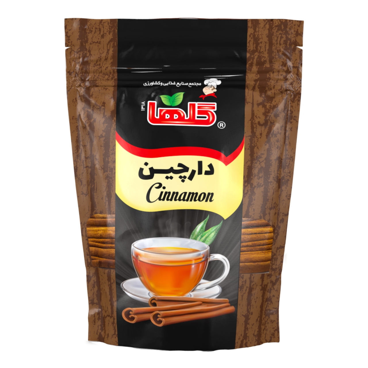 چوب دارچین سیگاری گلها حجم120 گرم – پاکتی
