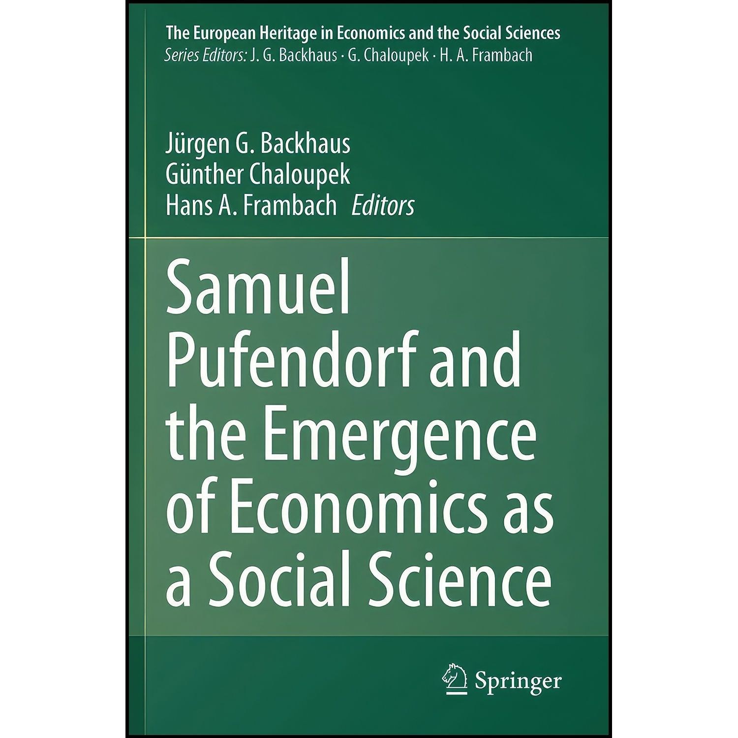 کتاب زبان اصلی Samuel Pufendorf and the Emergence of Economics as a Social Scien