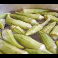 بامیه(زرد و ریز) خورشتی سرخ شده 500گرمی با روغن مایع بدون پالم