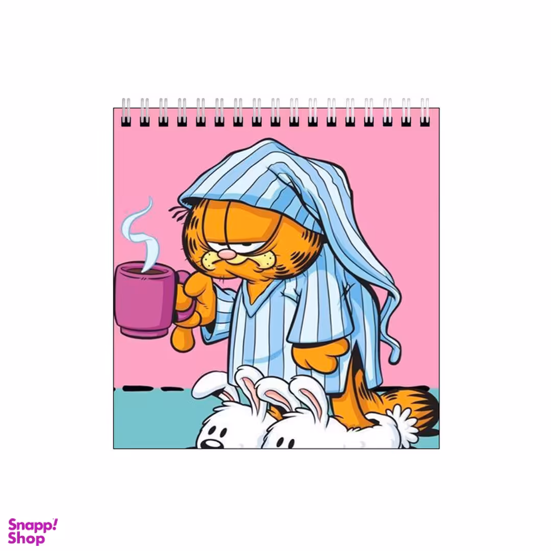 دفتر طراحی بامبیلیپ طرح گارفیلد خوابالو کد 3350768