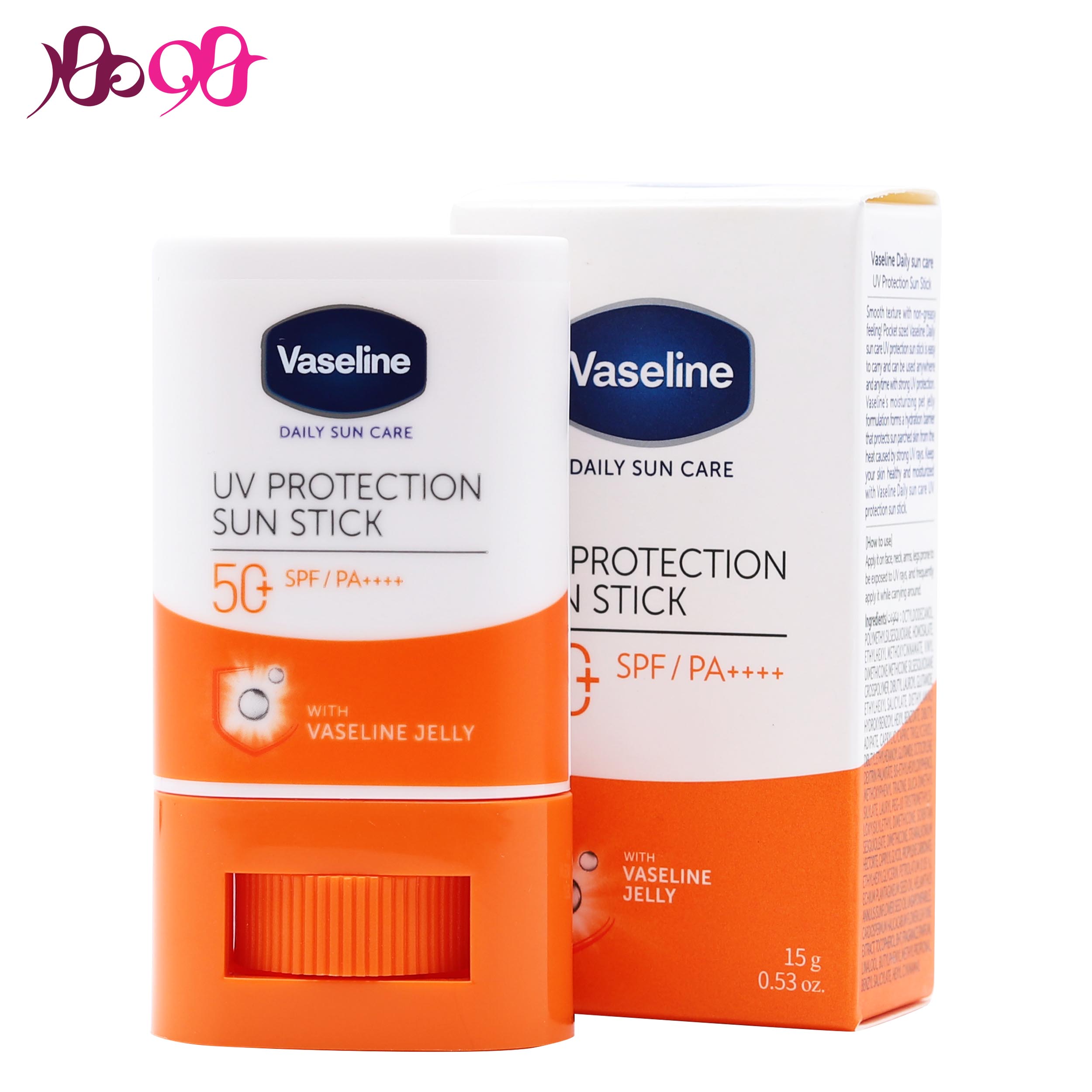 ضد آفتاب وازلین استیکی و تیوپی (SPF50) - Vaseline