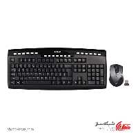 قیمت و فروش کیبورد و ماوس ای فورتک A4TECH 9200F بی سیم - شبکه ساز