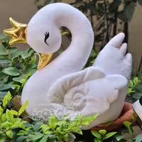 کوسن پولیشی طرح قو بزرگ  کد P/01/A