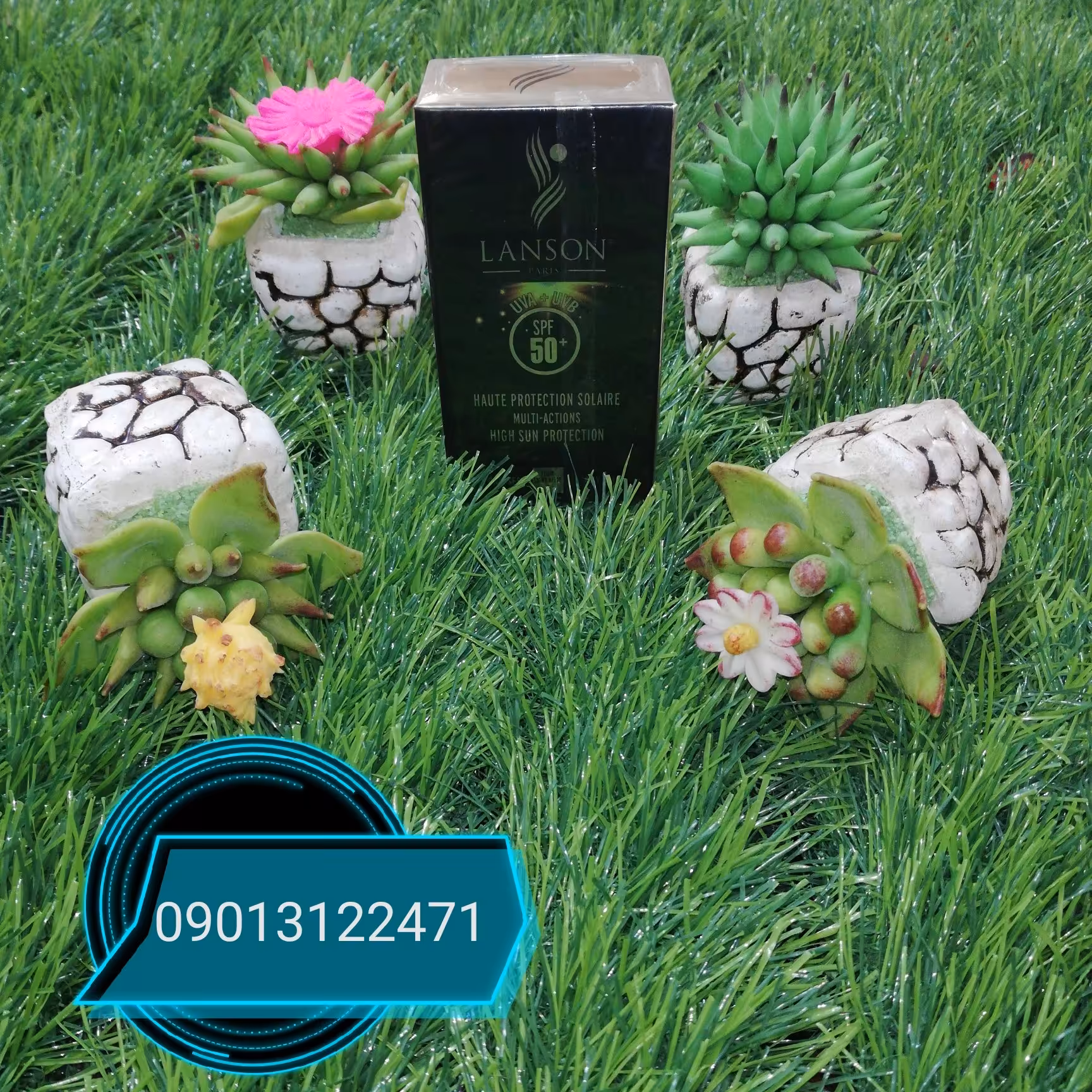 ضدآفتاب لانسون ارسال رایگان کرم پودر لانسون 