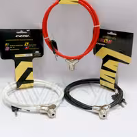 قفل دوچرخه انرژی - 90 سانتی متری - ضخامت 8 میلیمتر  - قرمز