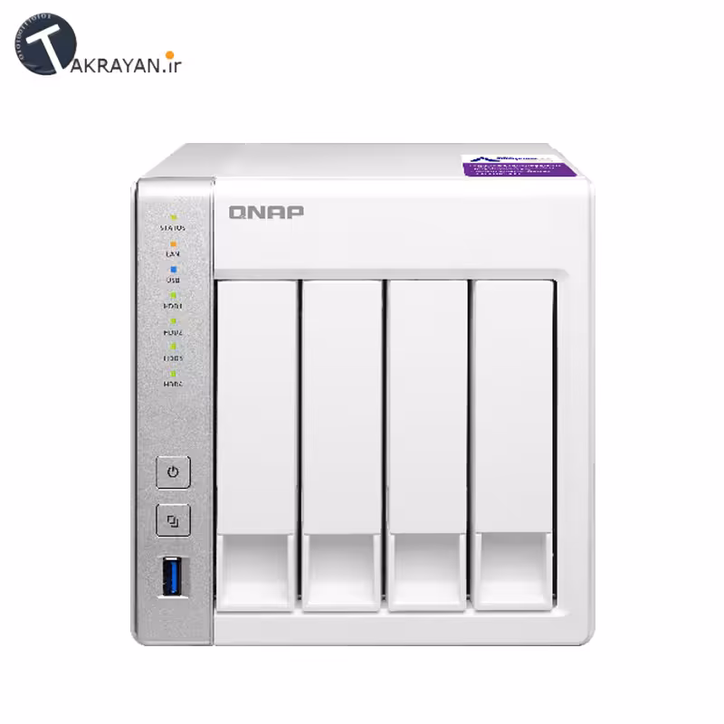 قیمت خرید NAS / ذخیره ساز تحت شبکه کیونپ QNAP TS-431P | Ram 1GB