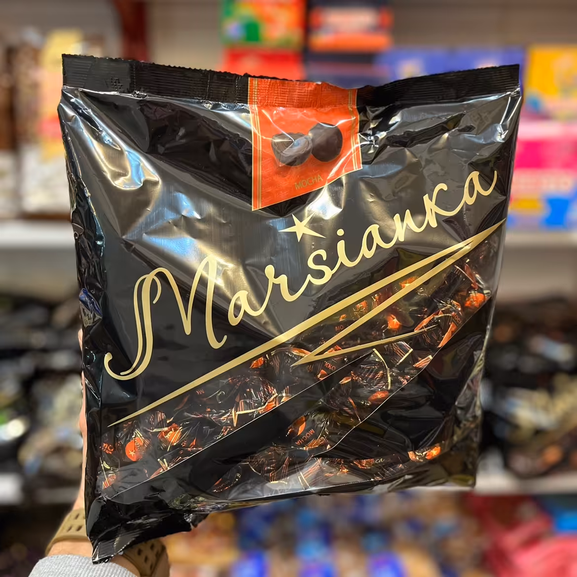 شکلات مغزدار موکا مارسیانکا