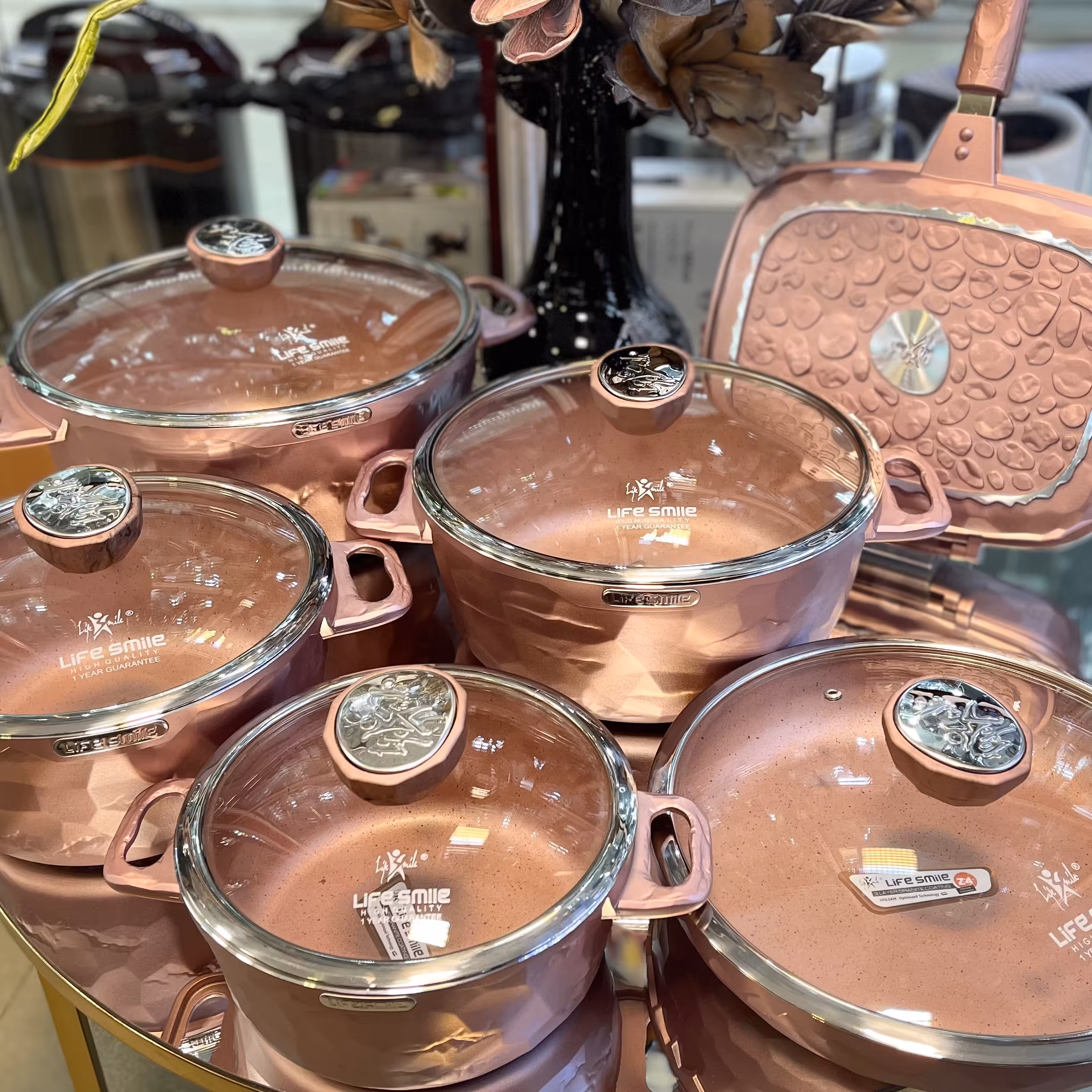 سرویس قابلمه لایف اسمایل سنگی